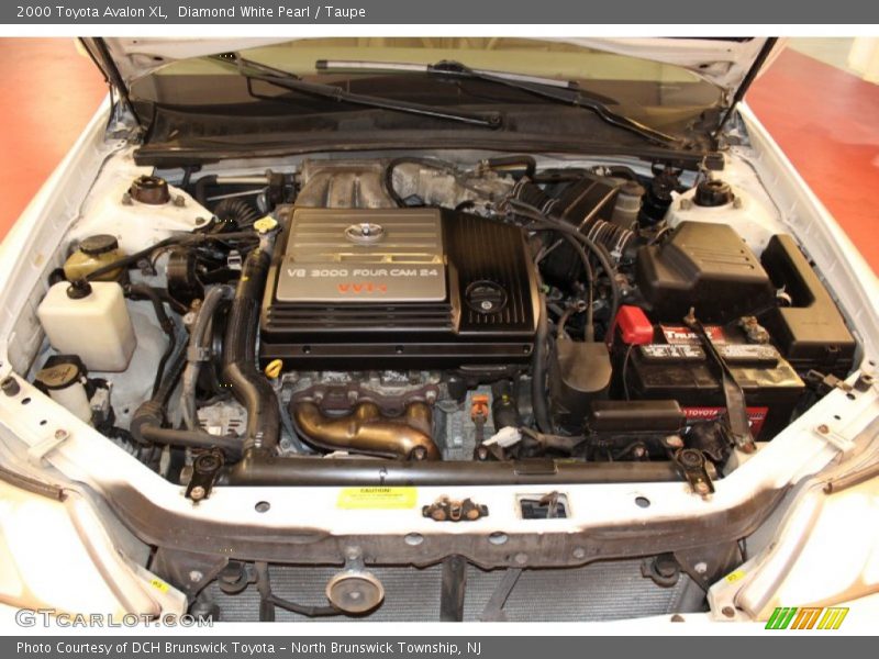 Diamond White Pearl / Taupe 2000 Toyota Avalon XL