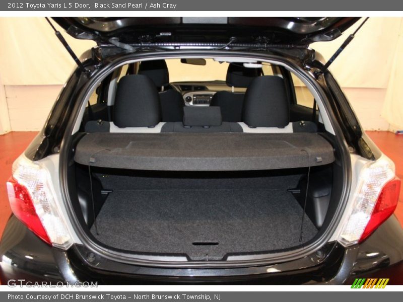 Black Sand Pearl / Ash Gray 2012 Toyota Yaris L 5 Door