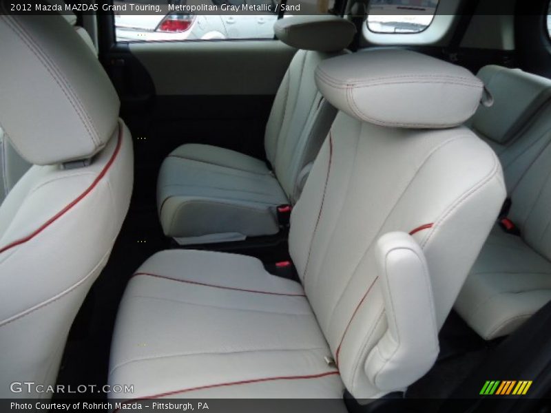 Metropolitan Gray Metallic / Sand 2012 Mazda MAZDA5 Grand Touring