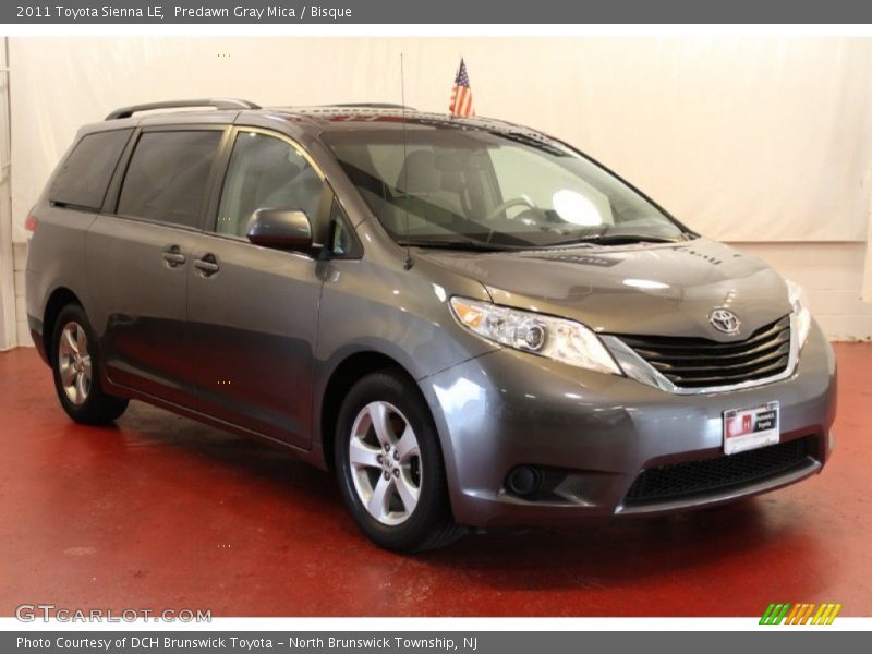 Predawn Gray Mica / Bisque 2011 Toyota Sienna LE