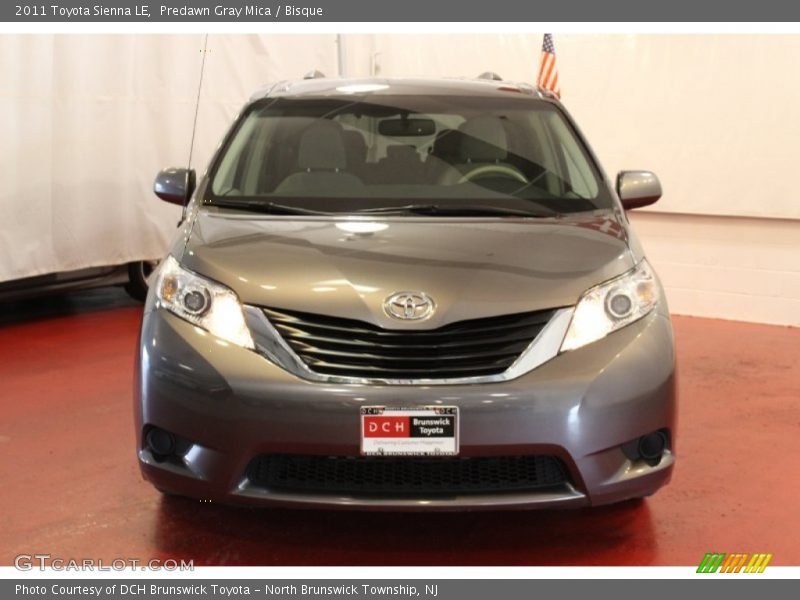 Predawn Gray Mica / Bisque 2011 Toyota Sienna LE