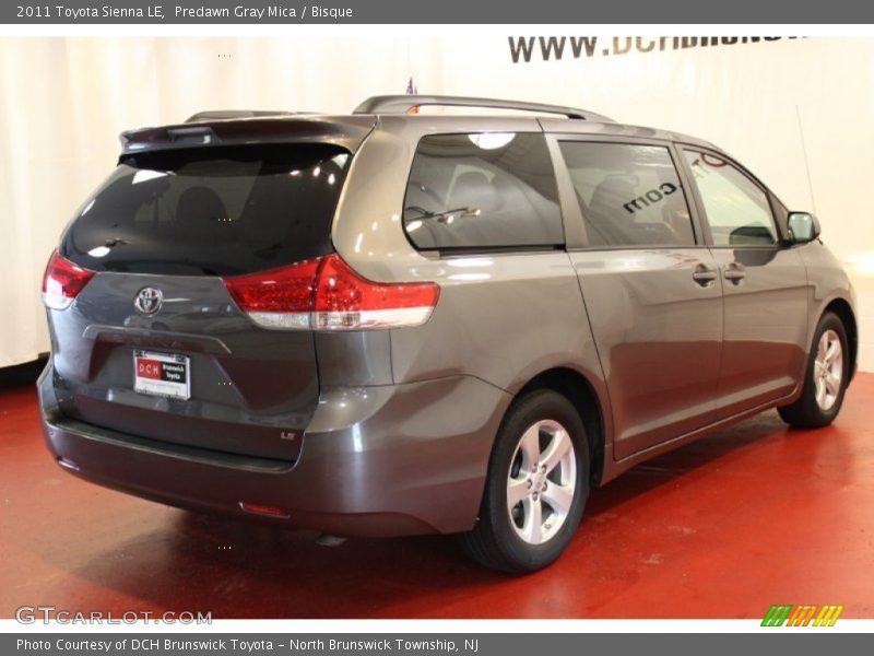 Predawn Gray Mica / Bisque 2011 Toyota Sienna LE