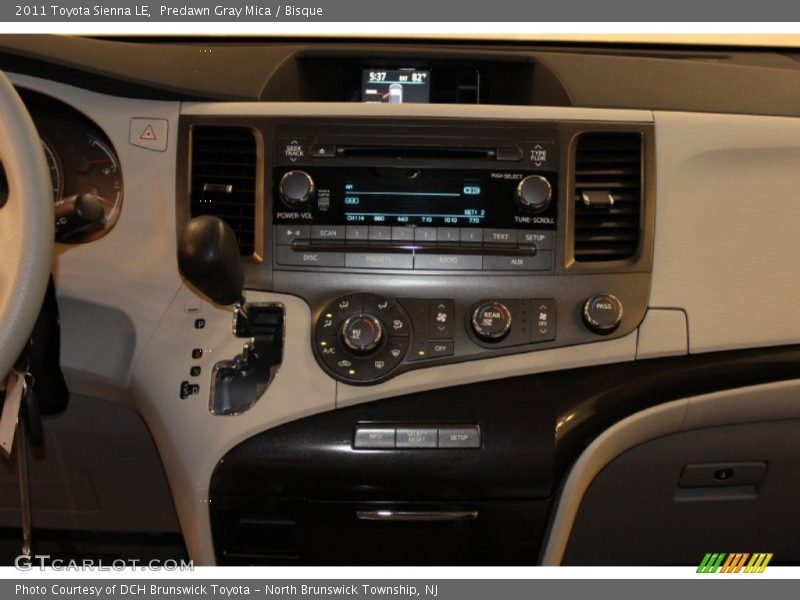 Predawn Gray Mica / Bisque 2011 Toyota Sienna LE