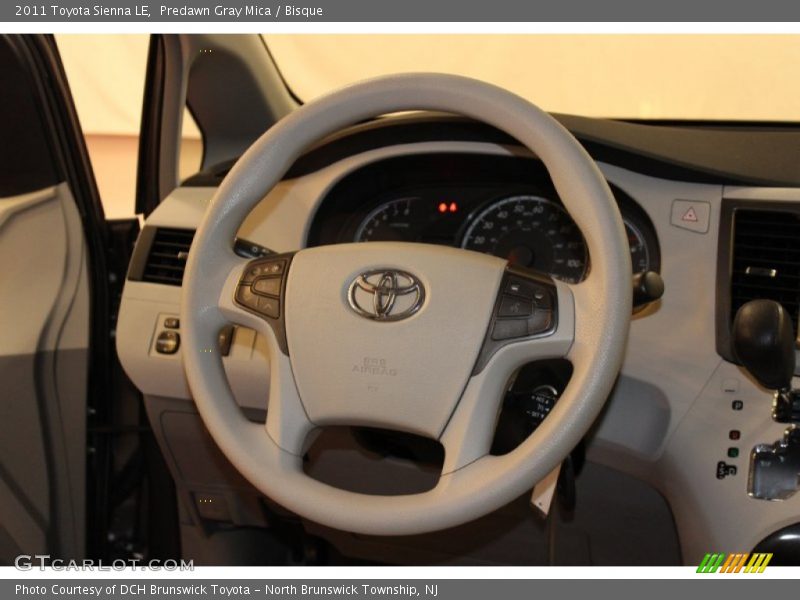 Predawn Gray Mica / Bisque 2011 Toyota Sienna LE