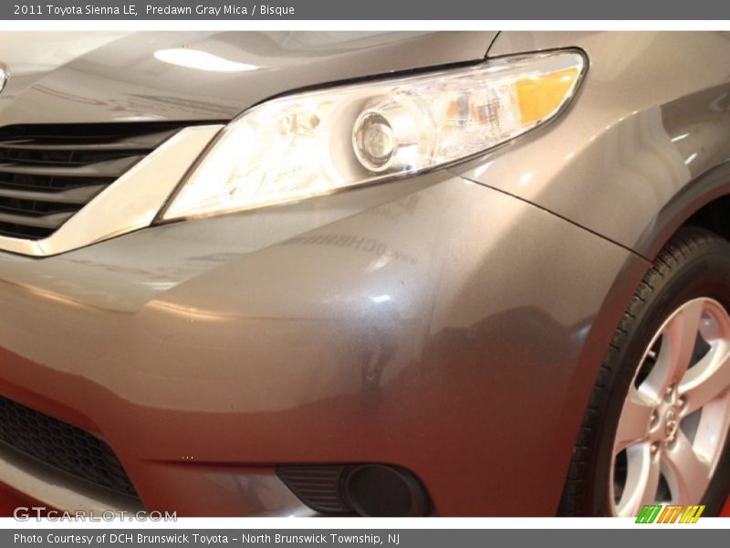Predawn Gray Mica / Bisque 2011 Toyota Sienna LE