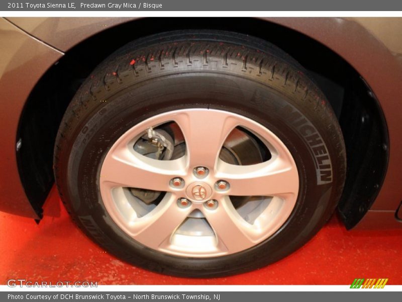 Predawn Gray Mica / Bisque 2011 Toyota Sienna LE