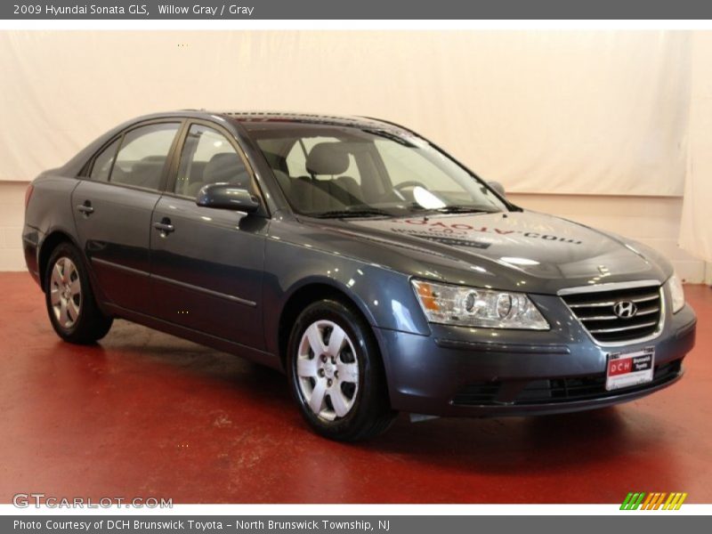 Willow Gray / Gray 2009 Hyundai Sonata GLS