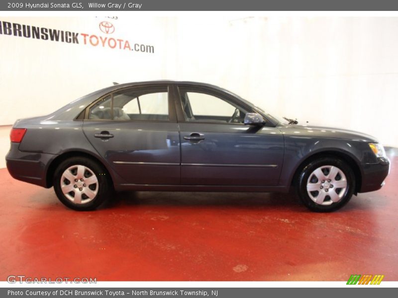 Willow Gray / Gray 2009 Hyundai Sonata GLS