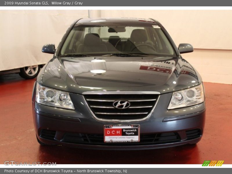 Willow Gray / Gray 2009 Hyundai Sonata GLS