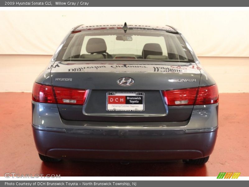 Willow Gray / Gray 2009 Hyundai Sonata GLS