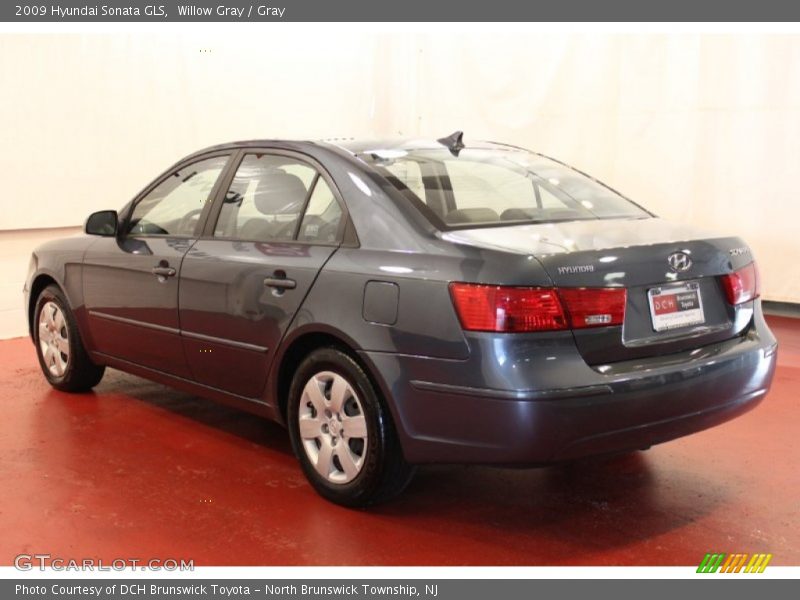 Willow Gray / Gray 2009 Hyundai Sonata GLS