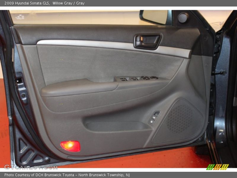 Willow Gray / Gray 2009 Hyundai Sonata GLS