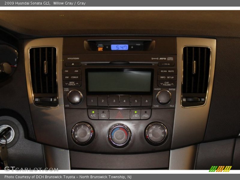 Willow Gray / Gray 2009 Hyundai Sonata GLS