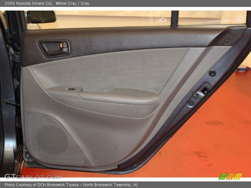 Willow Gray / Gray 2009 Hyundai Sonata GLS