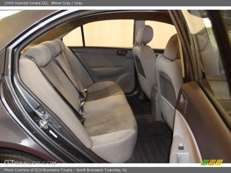 Willow Gray / Gray 2009 Hyundai Sonata GLS