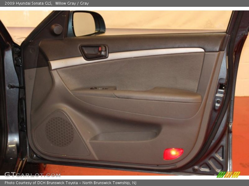 Willow Gray / Gray 2009 Hyundai Sonata GLS
