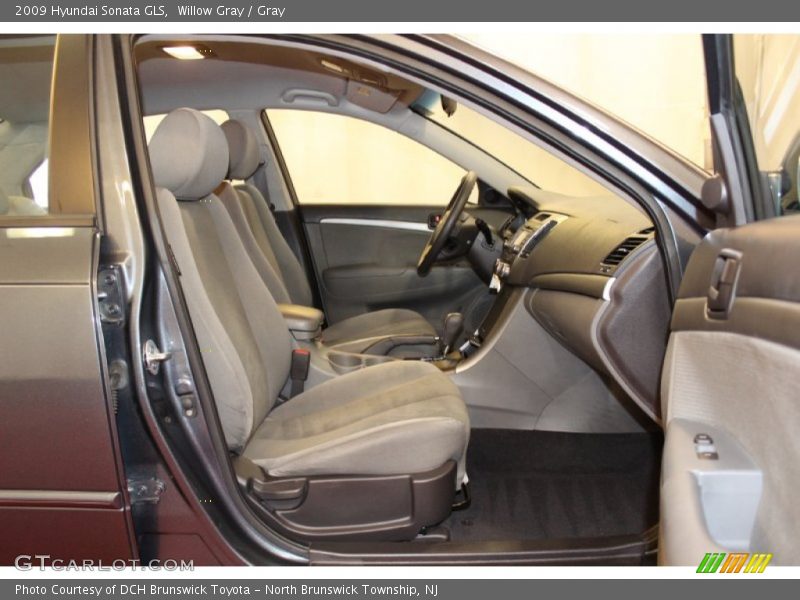 Willow Gray / Gray 2009 Hyundai Sonata GLS