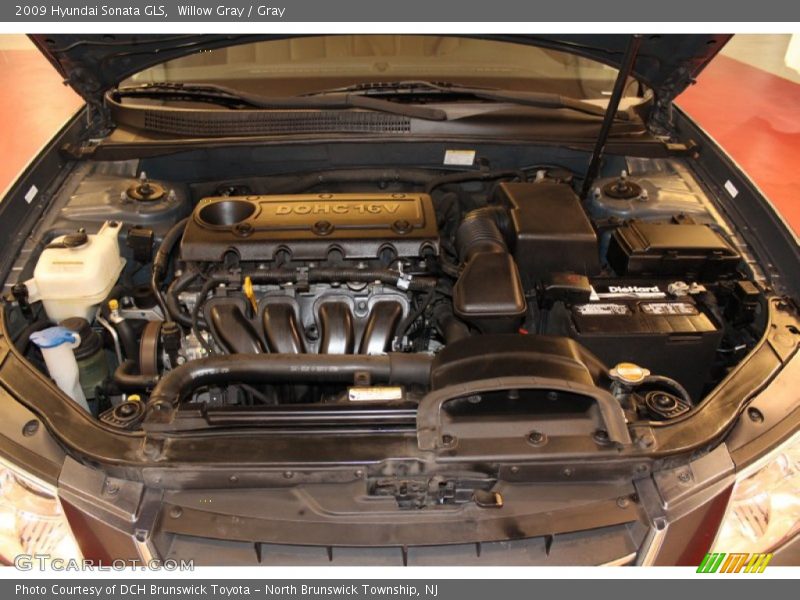 Willow Gray / Gray 2009 Hyundai Sonata GLS