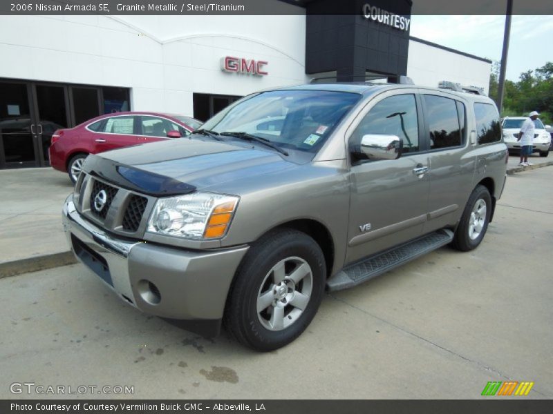 Granite Metallic / Steel/Titanium 2006 Nissan Armada SE