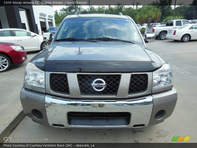 Granite Metallic / Steel/Titanium 2006 Nissan Armada SE