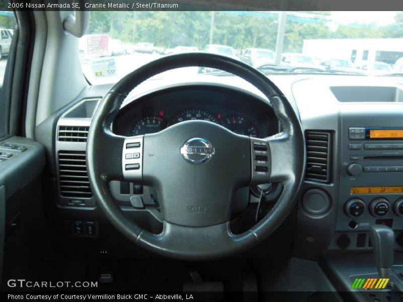 Granite Metallic / Steel/Titanium 2006 Nissan Armada SE
