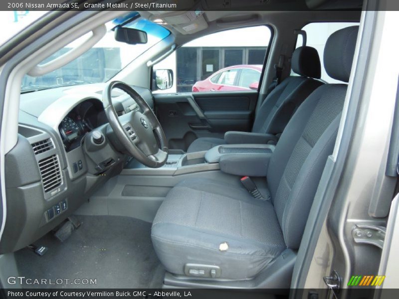 Granite Metallic / Steel/Titanium 2006 Nissan Armada SE