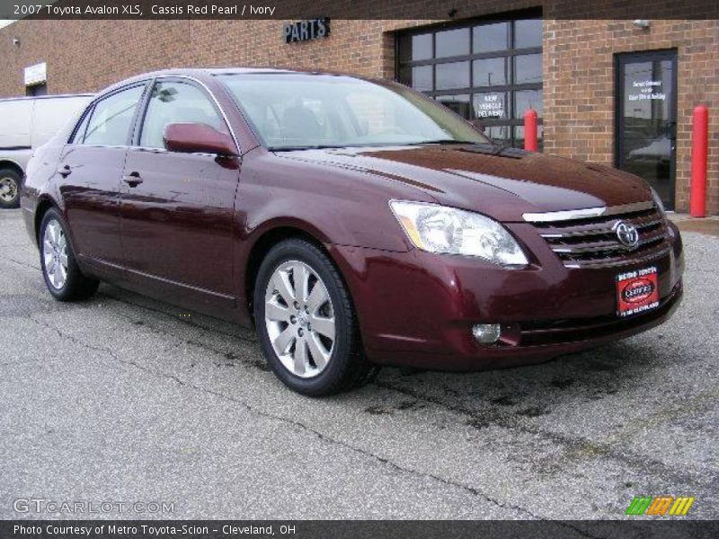 Cassis Red Pearl / Ivory 2007 Toyota Avalon XLS