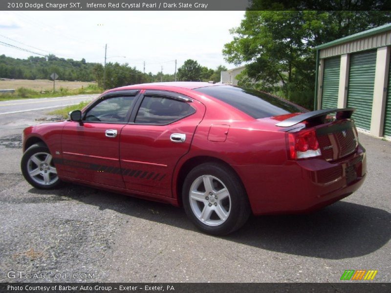 Inferno Red Crystal Pearl / Dark Slate Gray 2010 Dodge Charger SXT