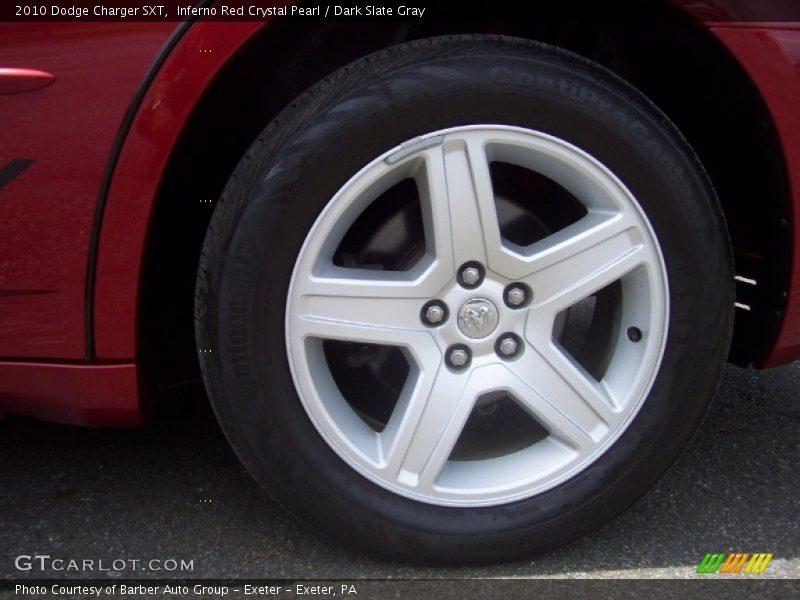 Inferno Red Crystal Pearl / Dark Slate Gray 2010 Dodge Charger SXT