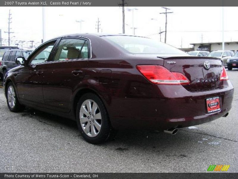 Cassis Red Pearl / Ivory 2007 Toyota Avalon XLS