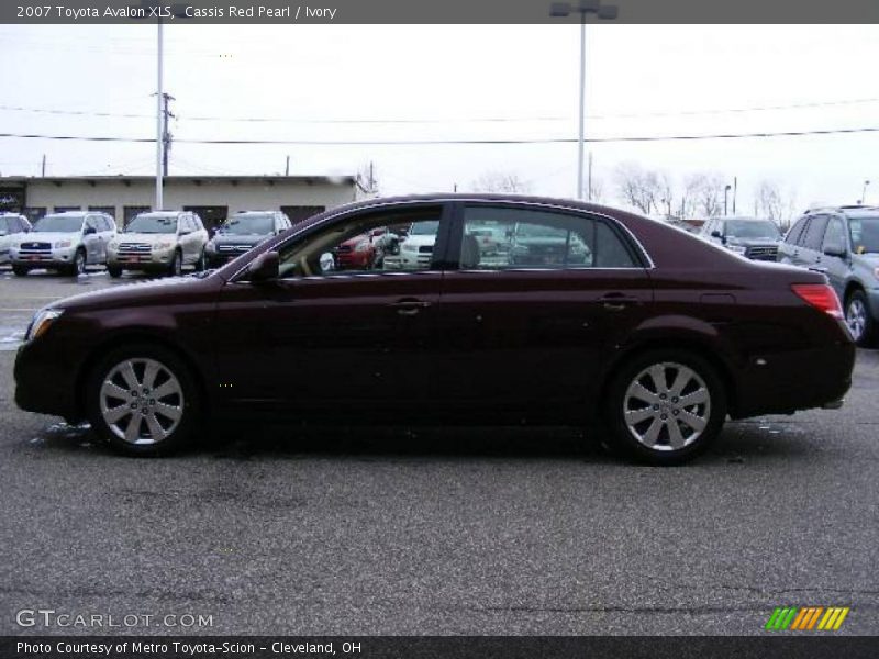 Cassis Red Pearl / Ivory 2007 Toyota Avalon XLS