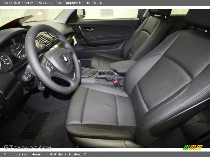 Front Seat of 2013 1 Series 128i Coupe