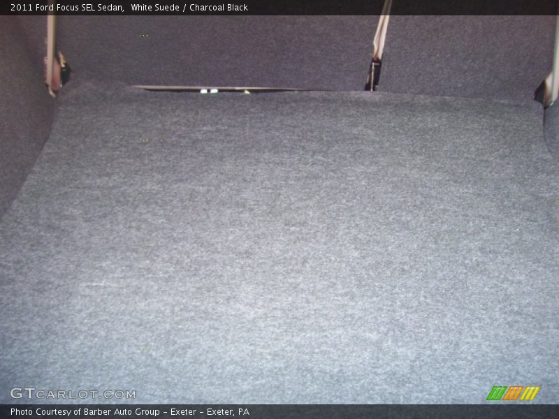 White Suede / Charcoal Black 2011 Ford Focus SEL Sedan