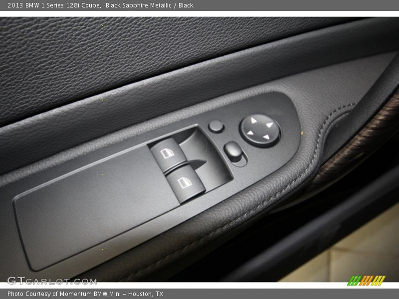 Black Sapphire Metallic / Black 2013 BMW 1 Series 128i Coupe