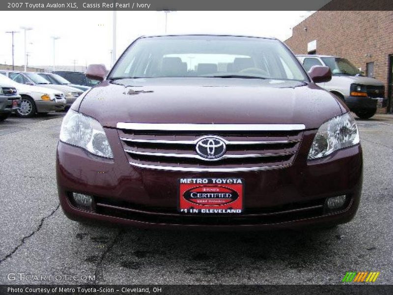 Cassis Red Pearl / Ivory 2007 Toyota Avalon XLS