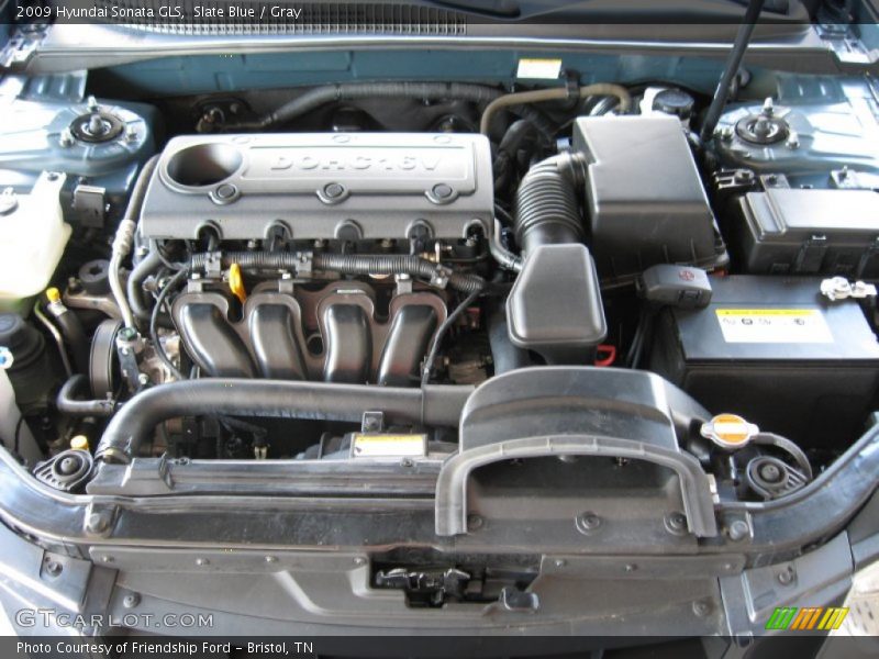 Slate Blue / Gray 2009 Hyundai Sonata GLS