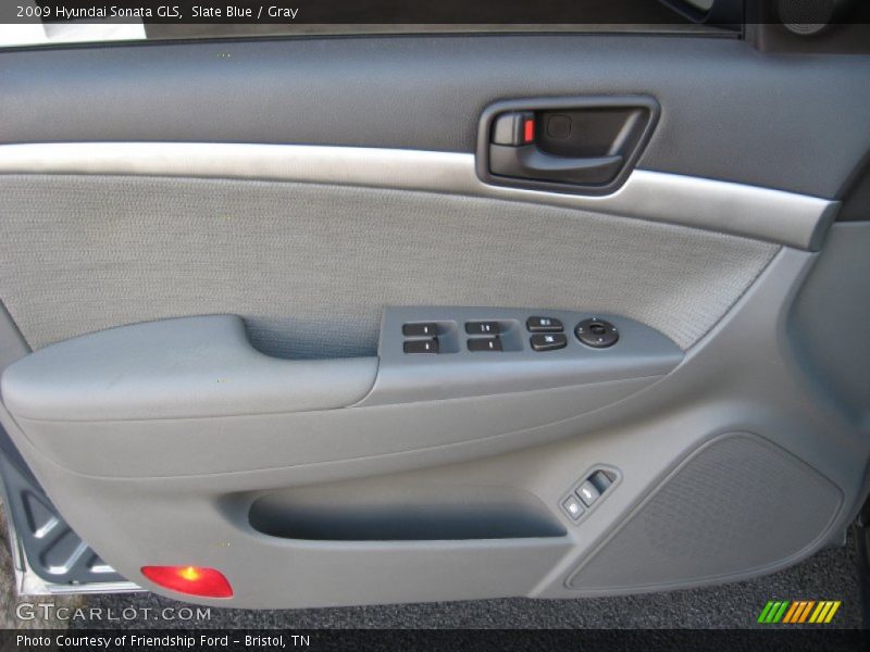 Slate Blue / Gray 2009 Hyundai Sonata GLS