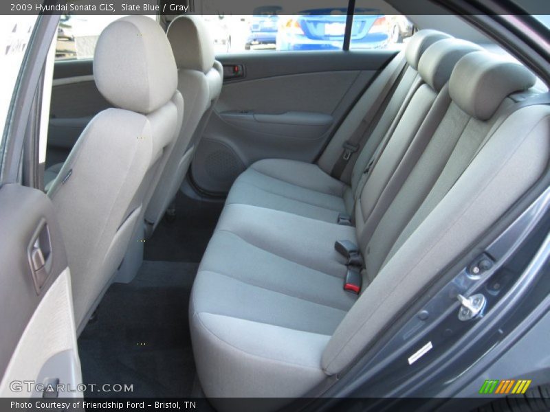 Slate Blue / Gray 2009 Hyundai Sonata GLS