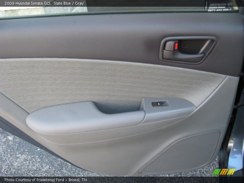 Slate Blue / Gray 2009 Hyundai Sonata GLS