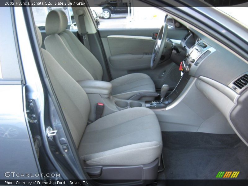 Slate Blue / Gray 2009 Hyundai Sonata GLS