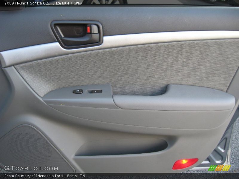Slate Blue / Gray 2009 Hyundai Sonata GLS