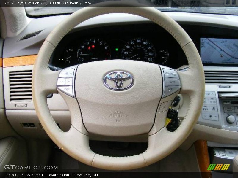 Cassis Red Pearl / Ivory 2007 Toyota Avalon XLS