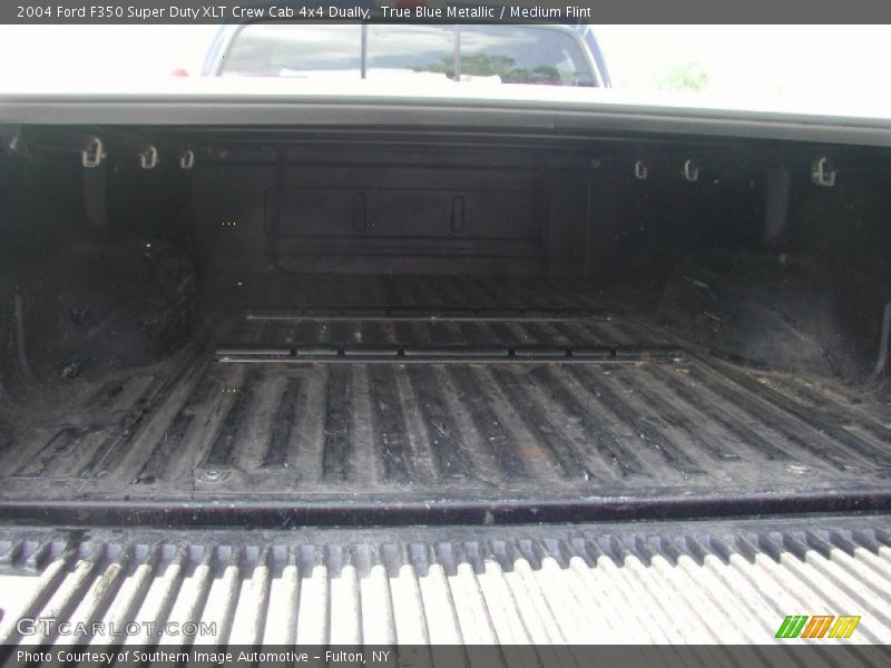 True Blue Metallic / Medium Flint 2004 Ford F350 Super Duty XLT Crew Cab 4x4 Dually