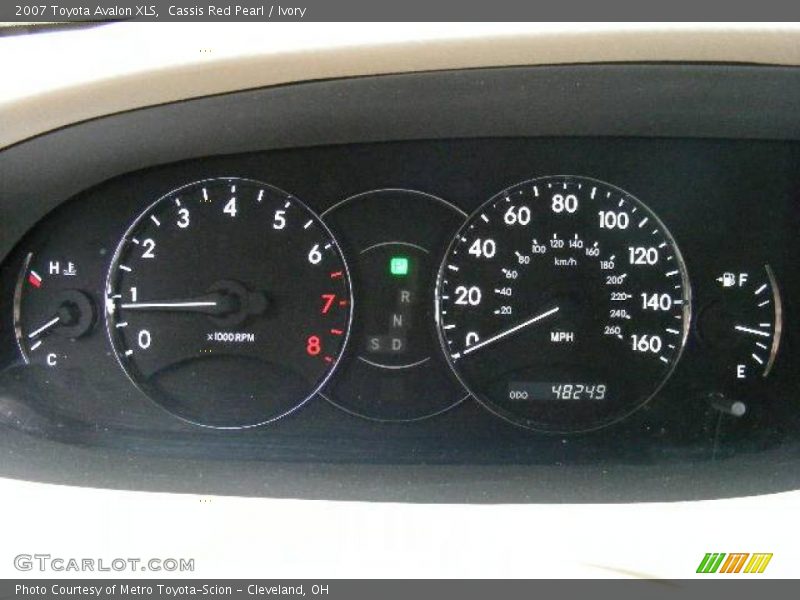 Cassis Red Pearl / Ivory 2007 Toyota Avalon XLS