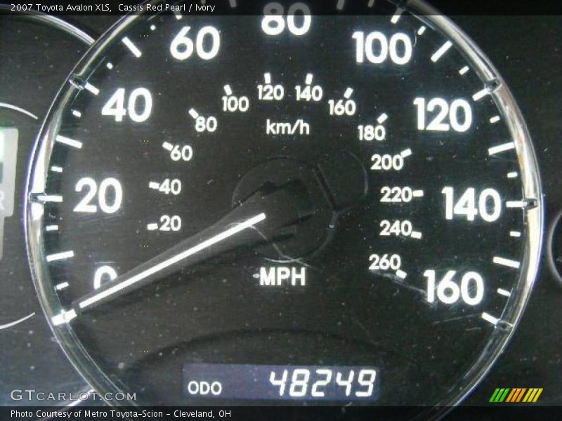 Cassis Red Pearl / Ivory 2007 Toyota Avalon XLS