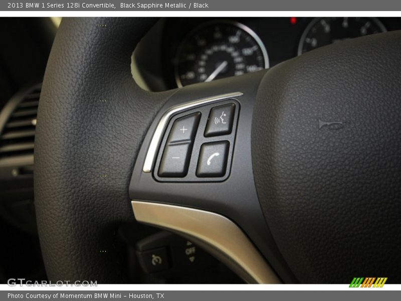 Controls of 2013 1 Series 128i Convertible