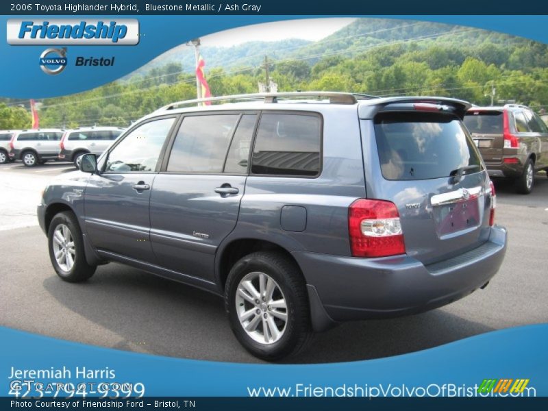 Bluestone Metallic / Ash Gray 2006 Toyota Highlander Hybrid