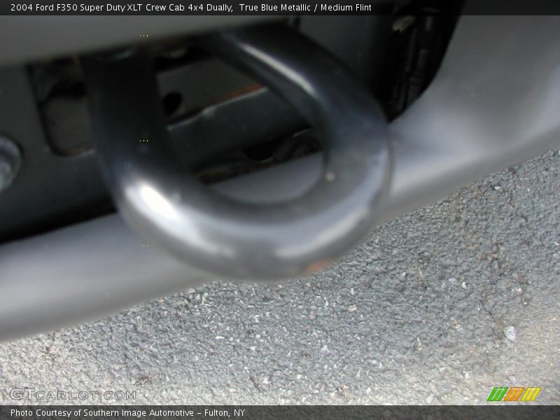 True Blue Metallic / Medium Flint 2004 Ford F350 Super Duty XLT Crew Cab 4x4 Dually