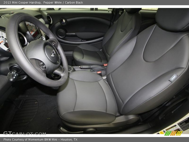 Pepper White / Carbon Black 2013 Mini Cooper Hardtop