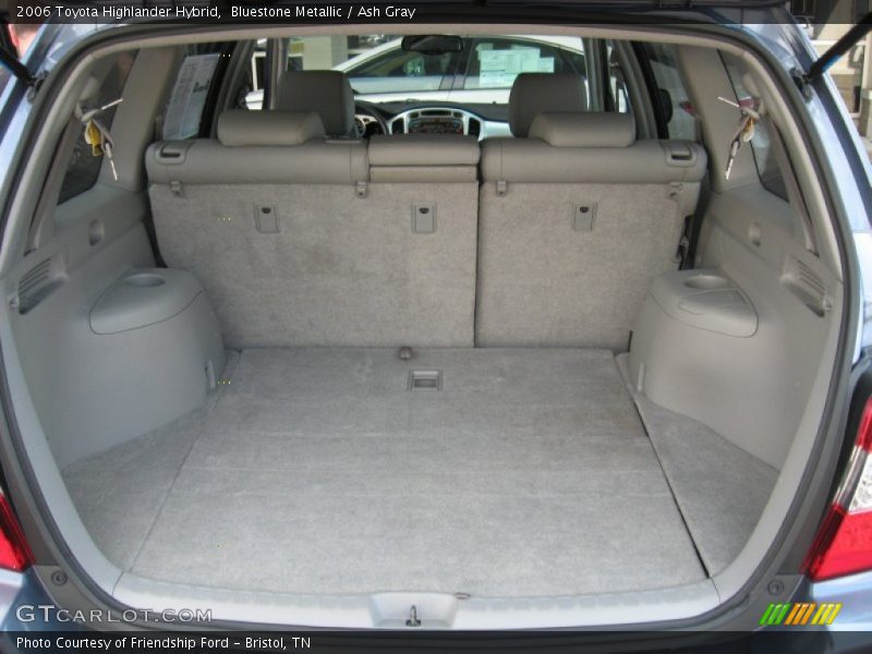 Bluestone Metallic / Ash Gray 2006 Toyota Highlander Hybrid